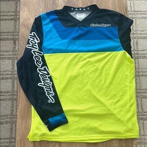 Troy Lee Designs Blue and Yellow Jersey